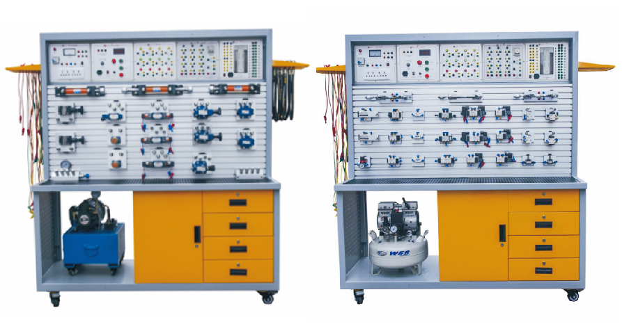 亞龍YL-381B型PLC控制的液壓與氣動綜合實訓裝備